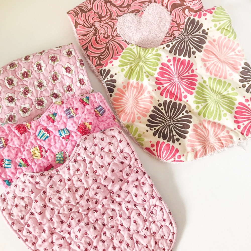 Baby Girl Bibs- Bundle Loy
